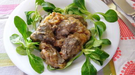 печень с бананами по-бразильски