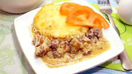 печень в горшочке