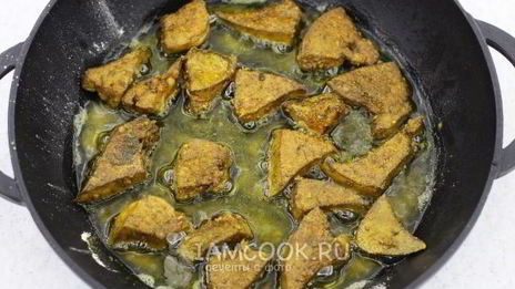 печень в лимонном желе