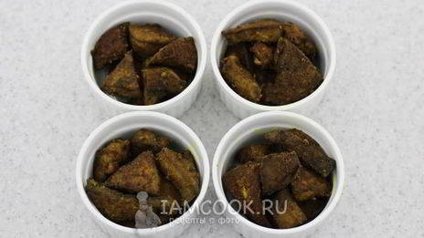 печень в лимонном желе