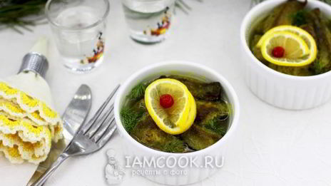 печень в лимонном желе