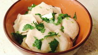 Диетические пельмени из теста без муки