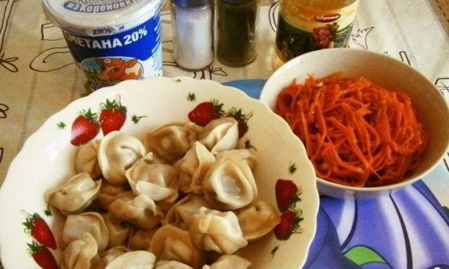 Рецепт пельменей на пару
