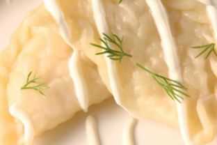 Пельмени с кальмарами