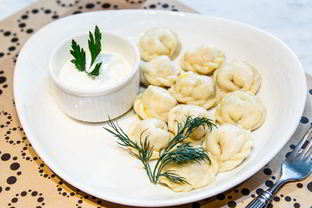 Пельмени с лососем