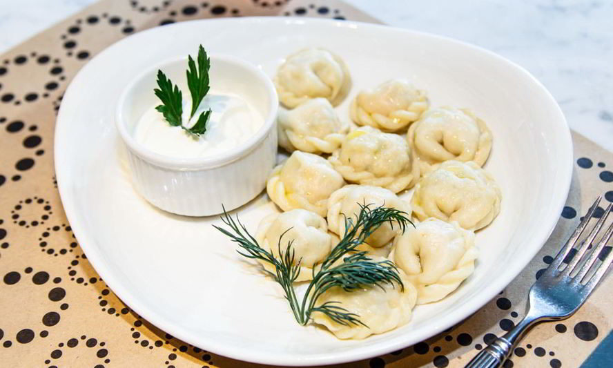 Рецепт пельменей с лососем