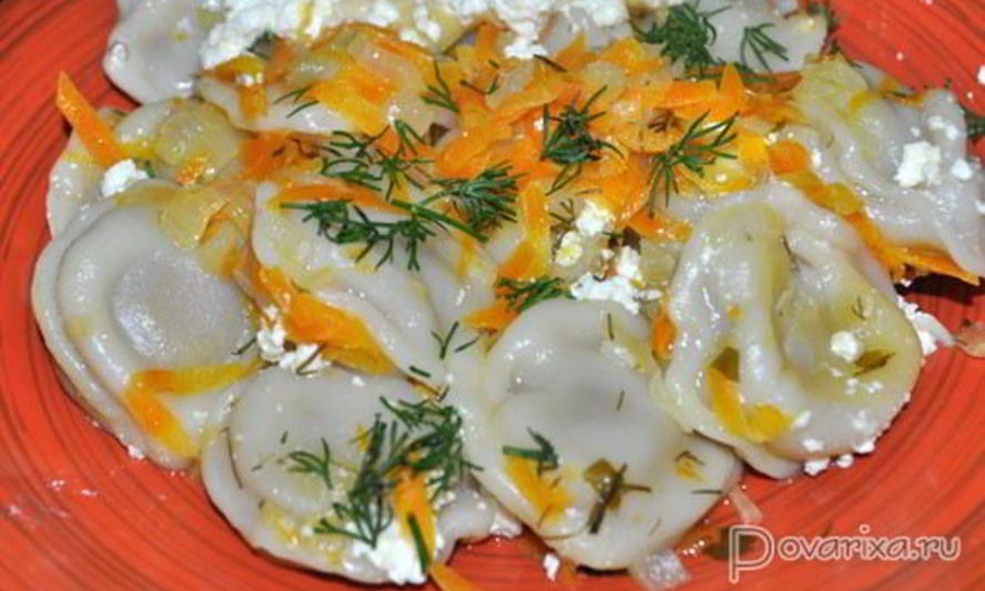 Рецепт пельменей в горшочках