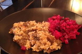 Домашний плов с говядиной