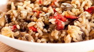 Грибной плов