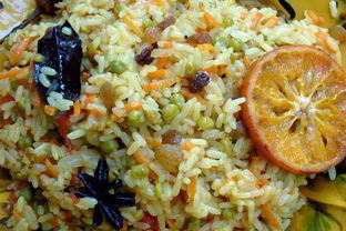 Индийский овощной пряный плов