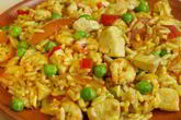 Легкая испанская паэлья