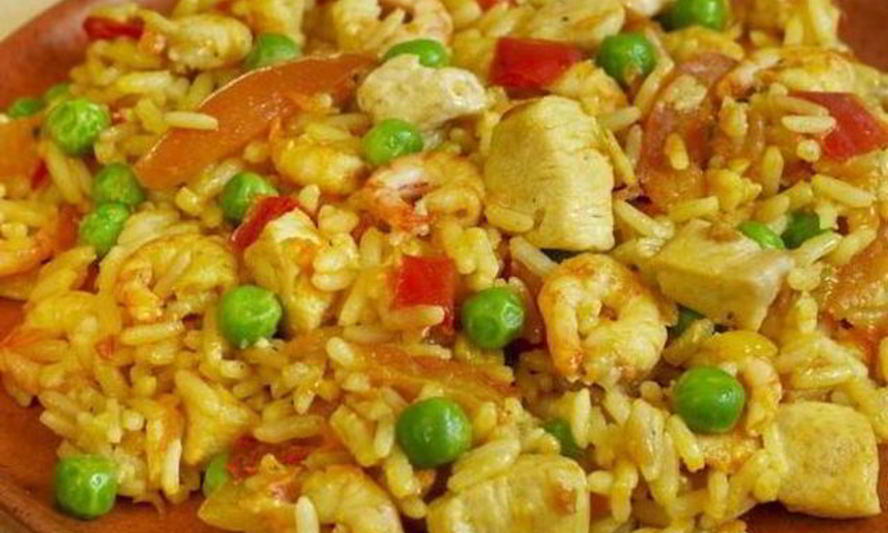 Рецепт легкой испанской паэльи