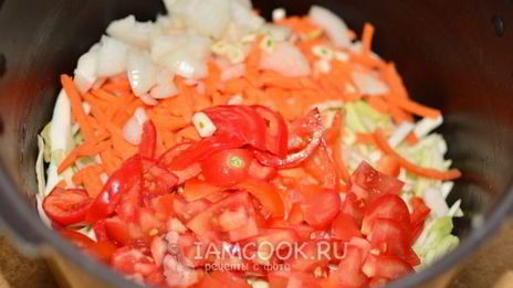 овощной плов в мультиварке