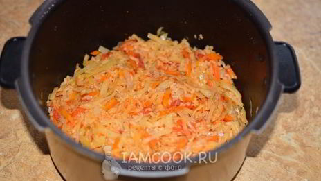 овощной плов в мультиварке