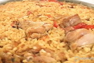 Паэлья с говядиной и курицей