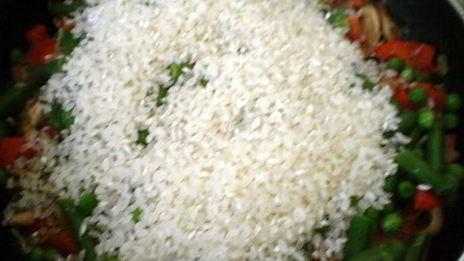 паэлья с морепродуктами