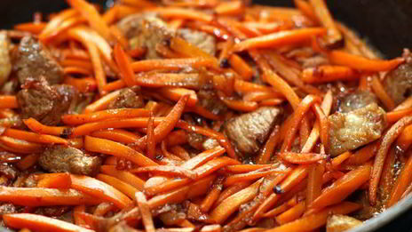 плов из баранины с нутом