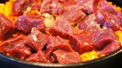 плов из говядины