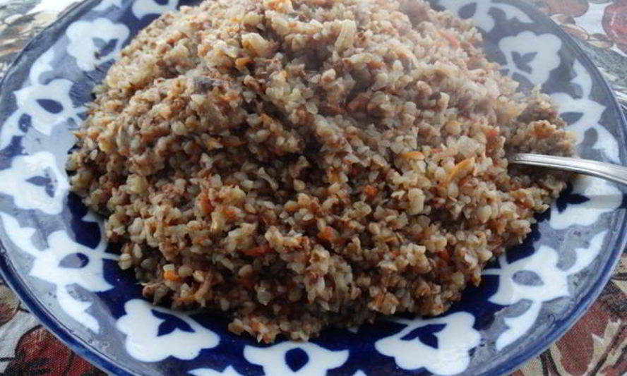 Рецепт плова из гречки по-русски