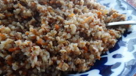 плов из гречки по-русски