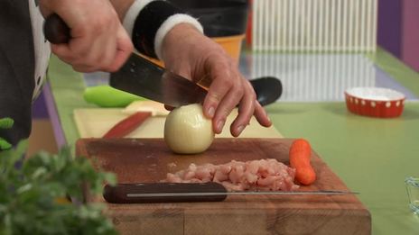 плов из кускуса с кроликом