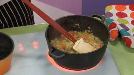 плов из кускуса с кроликом