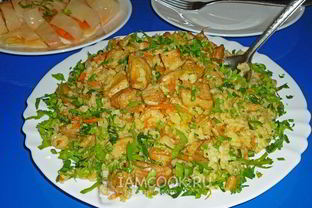 Плов из свиной грудинки