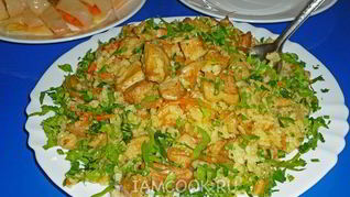 Плов из свиной грудинки