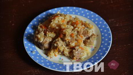 плов с бараниной