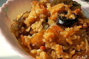 Плов с черносливом