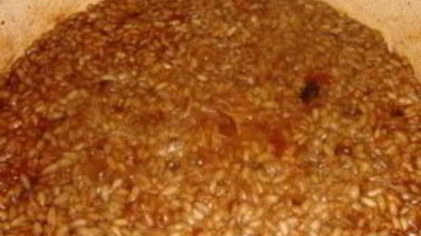 плов с чесноком