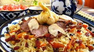 Плов с изюмом