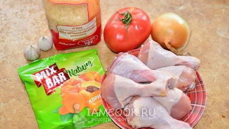 плов с куриными ножками в мультиварке