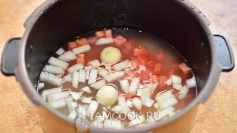 плов с куриными ножками в мультиварке