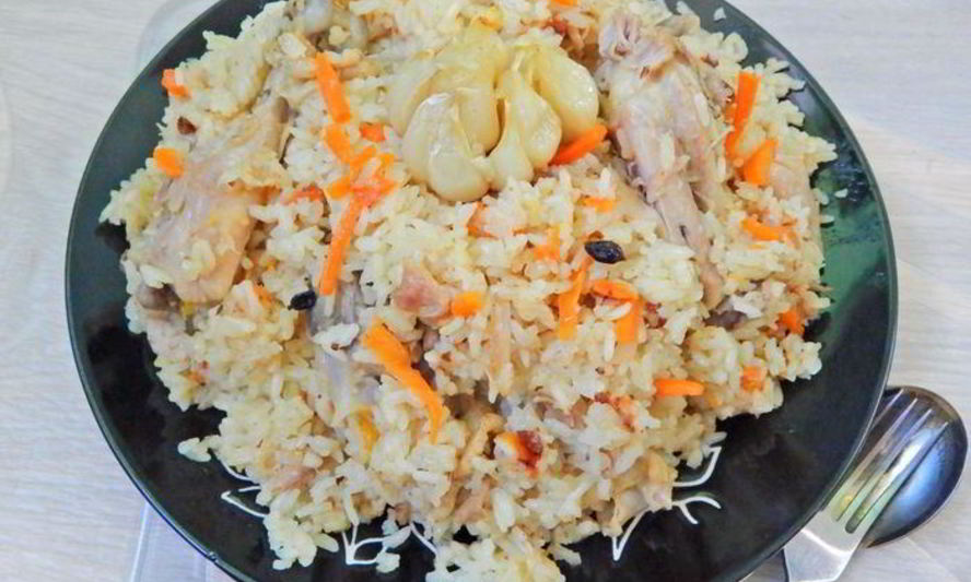 Рецепт плова с курицей и курагой в духовке