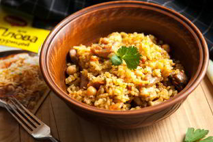 Плов с курицей