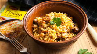 Плов с курицей