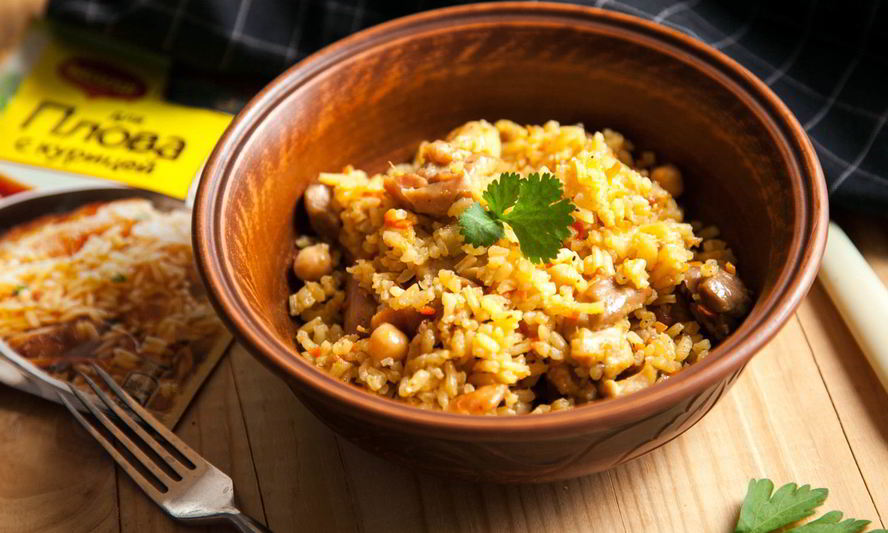 Рецепт плова с курицей