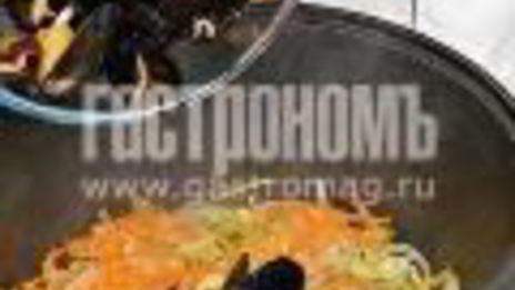 плов с мидиями