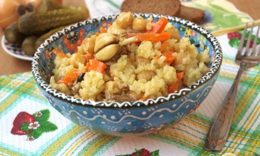Рецепт плова с нутом