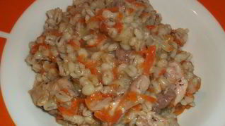 Плов с перловкой