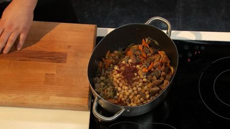 плов с телячьими потрохами