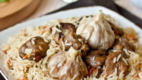 плов с уткой