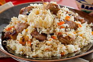 Плов со свининой в мультиварке