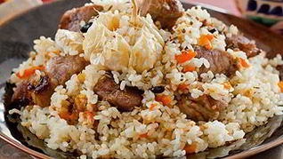 Плов со свининой в мультиварке