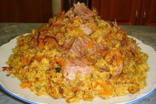 Плов узбекский с бараниной