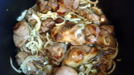 плов узбекский с бараниной