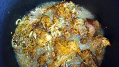 плов узбекский с бараниной