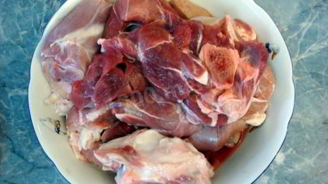 плов узбекский с бараниной