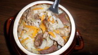 Плов в горшочках